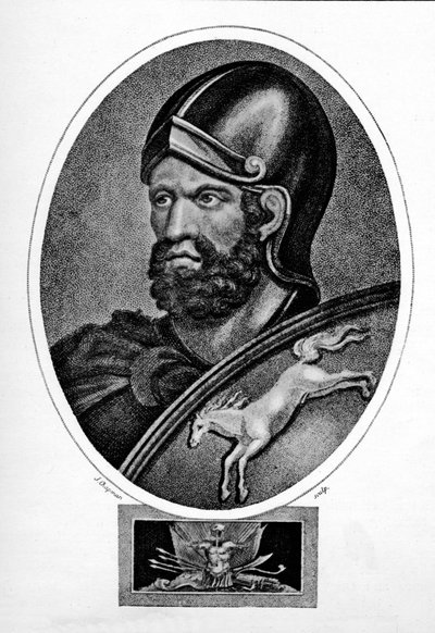 Hannibal, le général carthaginois, vers 1823, 1912 - John Chapman
