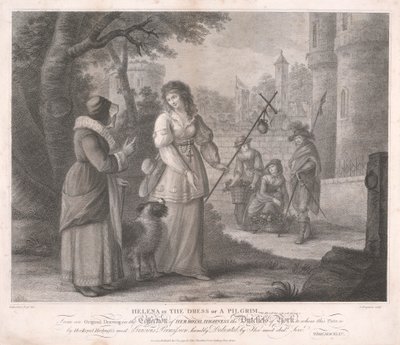 Hélène en habit de pèlerin - "Tout est bien qui finit bien," Acte III, Scène V - John Chapman
