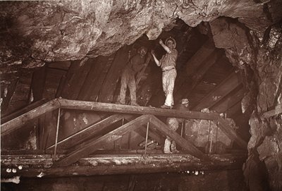 Le Pont, mine de East Pool, illustration de 