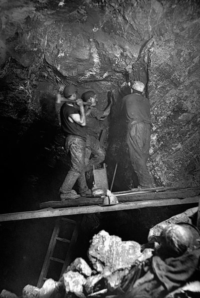 Exploitation minière souterraine, Colcauth, Cornouailles - John Charles Burrow