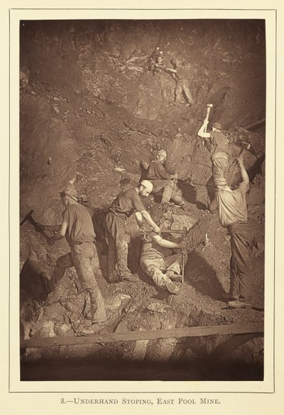 Arrêts sournois, East Pool Mine - John Charles Burrow