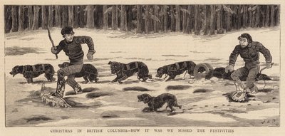 Noël en Colombie-Britannique, comment nous avons manqué les festivités - John Charles Dollman