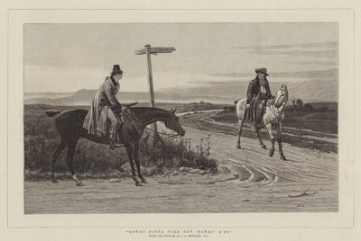 Les faucons ne piquent pas les yeux des faucons - John Charles Dollman