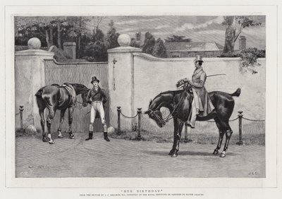Son anniversaire - John Charles Dollman