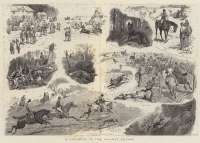 Une chasse au renard pendant la saison des fêtes - John Charlton