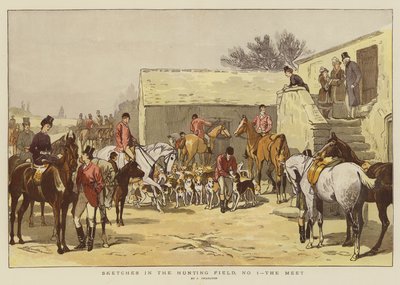 Esquisses sur le terrain de chasse, n° 1, le rendez-vous - John Charlton
