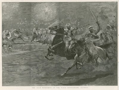 Les cavaliers arabes à l