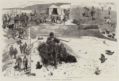 La récolte de grouse - John Charlton