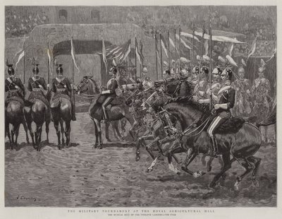 Le tournoi militaire au Royal Agricultural Hall - John Charlton