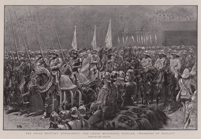 Le tournoi militaire royal, le grand spectacle historique, guerriers de Grande-Bretagne - John Charlton