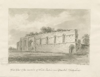 Brewood - Prieuré de Whiteladies - John Chessell Buckler