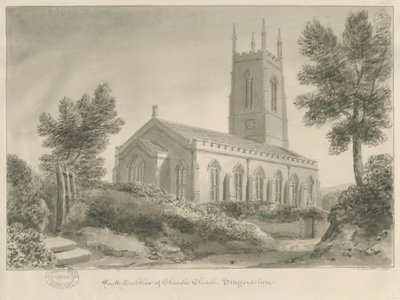 Église Cheadle - John Chessell Buckler