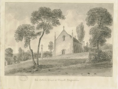 Cresswell - Chapelle Catholique de Draycott-in-the-Moors - John Chessell Buckler