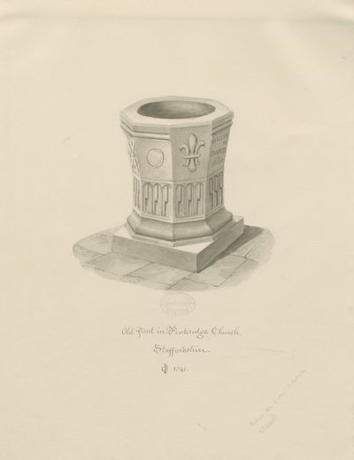 Fonts baptismaux dans l