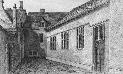 École de grammaire à Woodstock, Oxfordshire - John Chessell Buckler