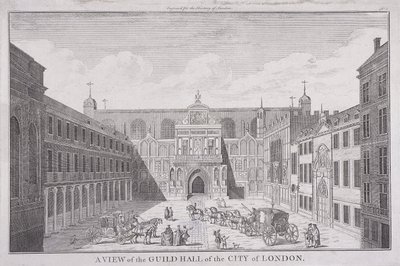 Guildhall, Londres - John Chessell Buckler