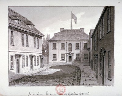 Jamaica House, Cherry Garden Street, Bermondsey, Londres - John Chessell Buckler