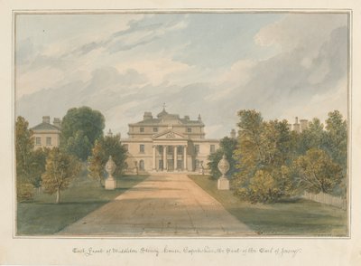 Oxfordshire - Middleton Stoney House, 1827 - John Chessell Buckler