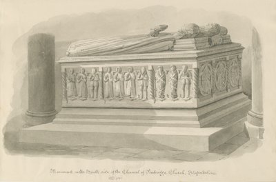 Église de Penkridge - Tombe d