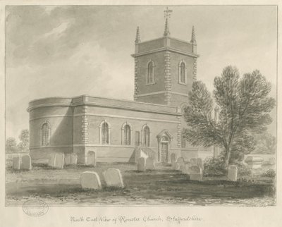 Église de Rocester - John Chessell Buckler