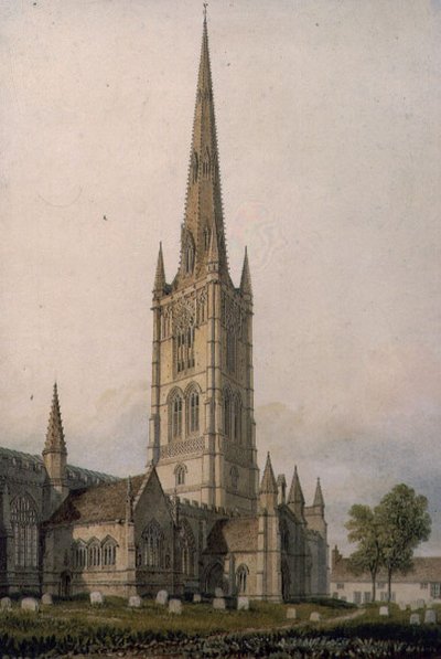 Église St. Walfram, Grantham - John Chessell Buckler