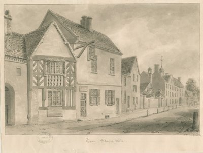 Tean - Rue du village - John Chessell Buckler