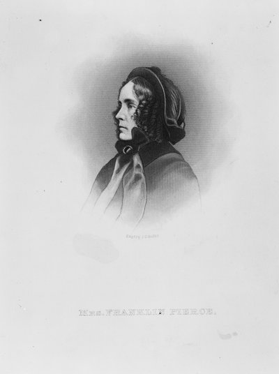 Mme Franklin Pierce, vers 1886 - John Chester Buttre