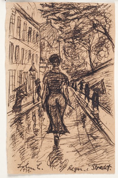 Pluie dans la rue - John Christensen