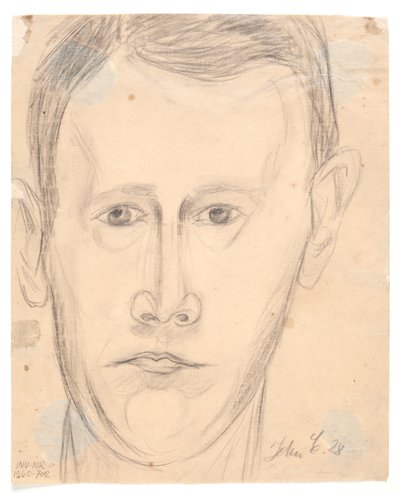 Autoportrait de face - John Christensen