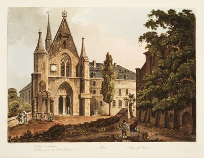 Collège de Navarre - John Claude Nattes
