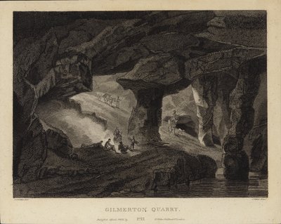 Carrière de Gilmerton - John Claude Nattes