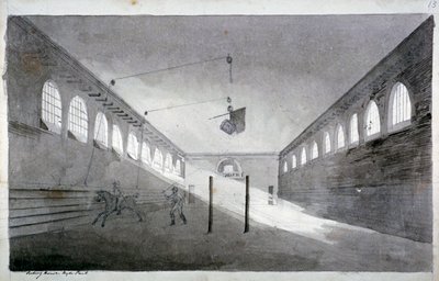 Vue intérieure de la maison d