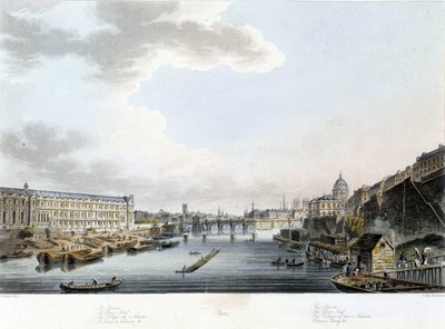 Paris: Pont Neuf - par J.C. Mats - John Claude Nattes