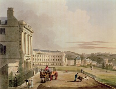 The Crescent (détail) - John Claude Nattes