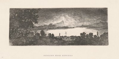 Stirling depuis Kinnell - John Clerk, of Eldin