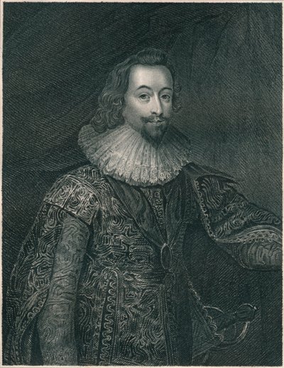 George Villiers, duc de Buckingham, années 1620, début-milieu du 19ème siècle - John Cochran