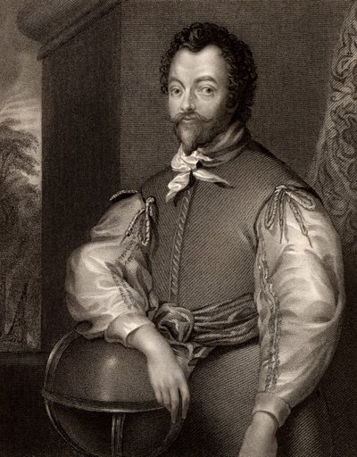 Portrait de Francis Drake - John Cochran