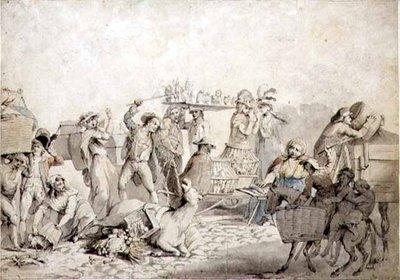 Scène de rue - John Collet