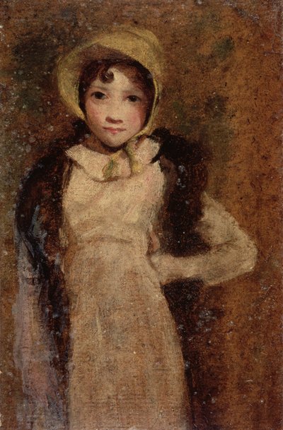 Une fille, supposée être la fille de l
