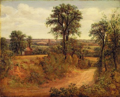 Un chemin près de Dedham, vers 1802 - John Constable