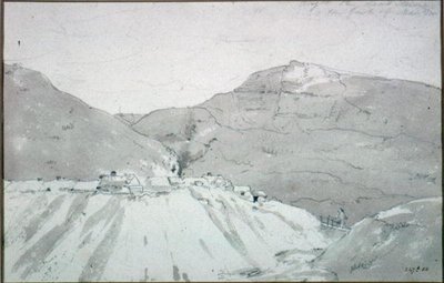 Une mine de plomb au pied de Mam Tor - John Constable