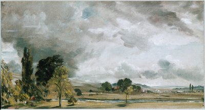 Vue à Salisbury, depuis la bibliothèque de la maison de l