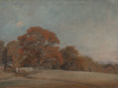 Paysage automnal à East Bergholt, entre 1805 et 1808 - John Constable
