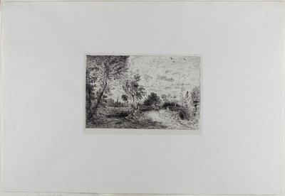 Un vieux pont à Salisbury - John Constable