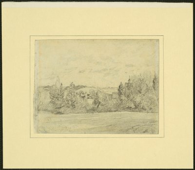Église et presbytère de Binfield, Berkshire - John Constable