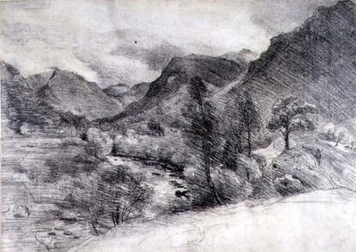 Borrowdale, Matin, c.1806 - John Constable