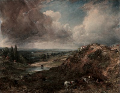 Étang Branch Hill, Hampstead - John Constable