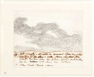 Étude de nuages (d