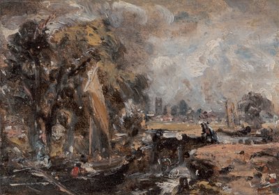 Écluse de Dedham - John Constable