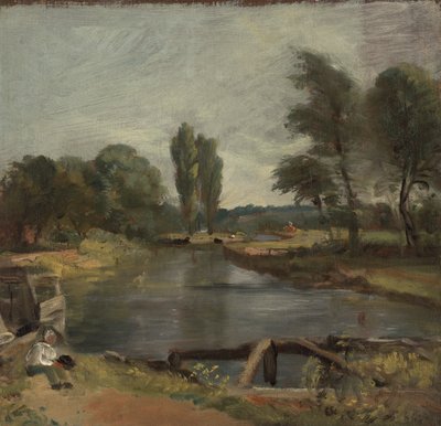 Écluse de Flatford - John Constable